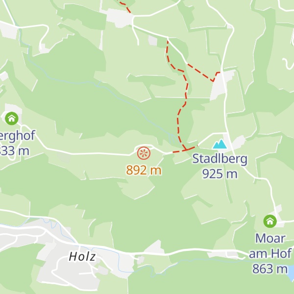 Map of Stadlbergalm