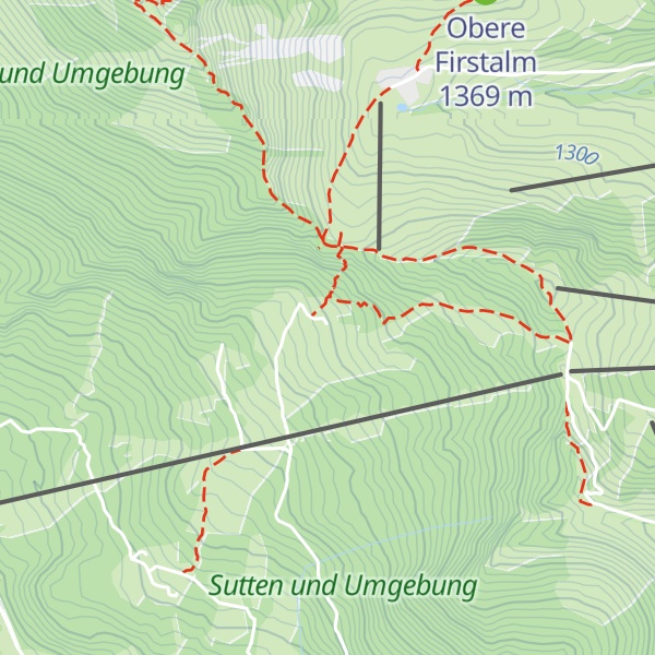 Map of Obere Suttenalm