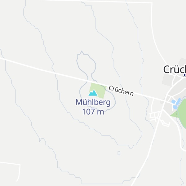 Map of Mühlberg