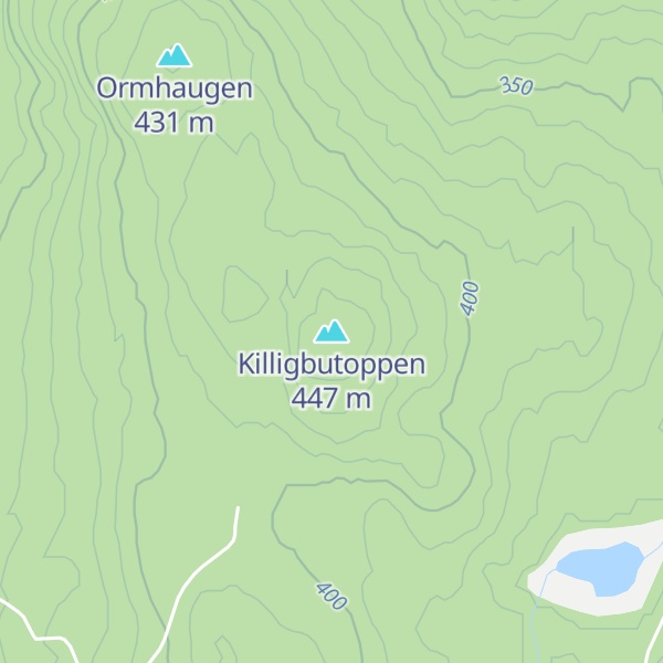 Map of Killigbutoppen