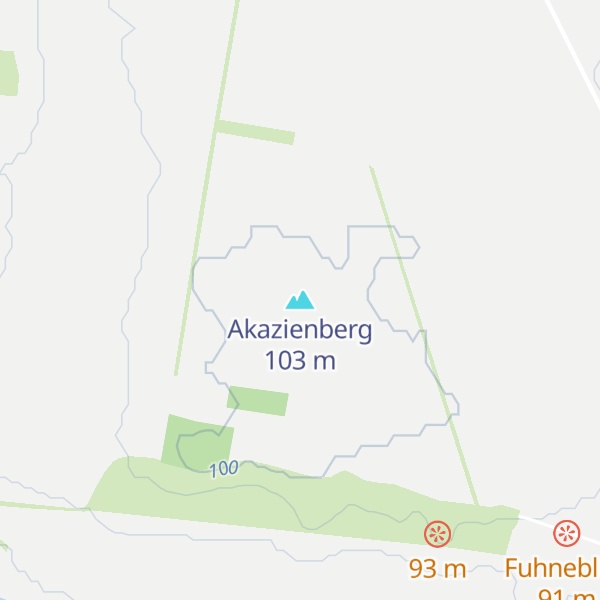 Map of Akazienberg