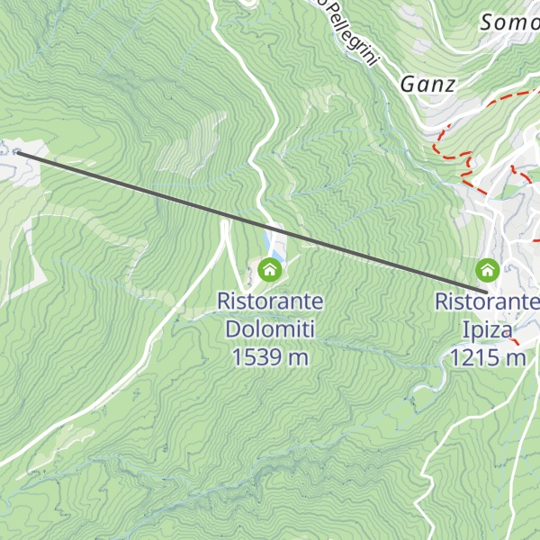Map of Ristorante Dolomiti