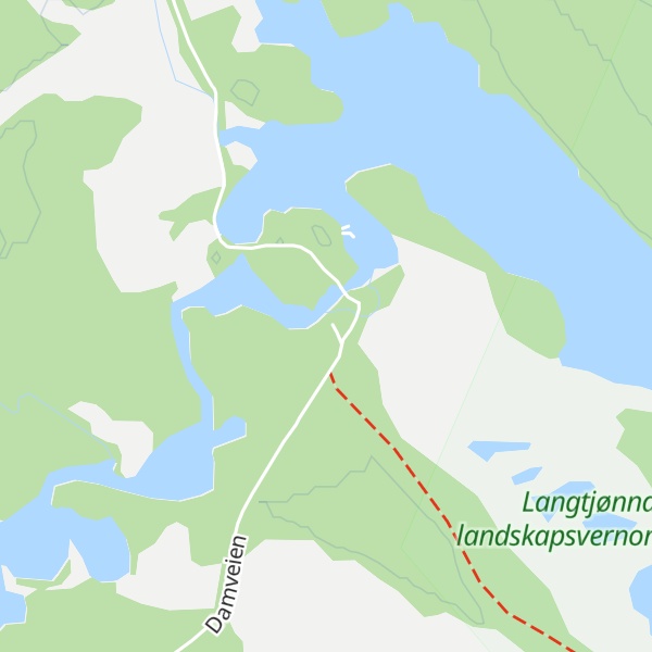 Map of Feragsdambua
