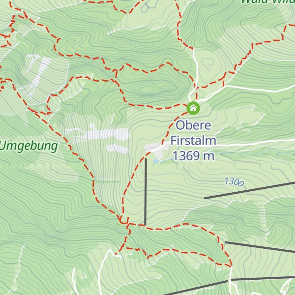 Map of Kirchbergalm