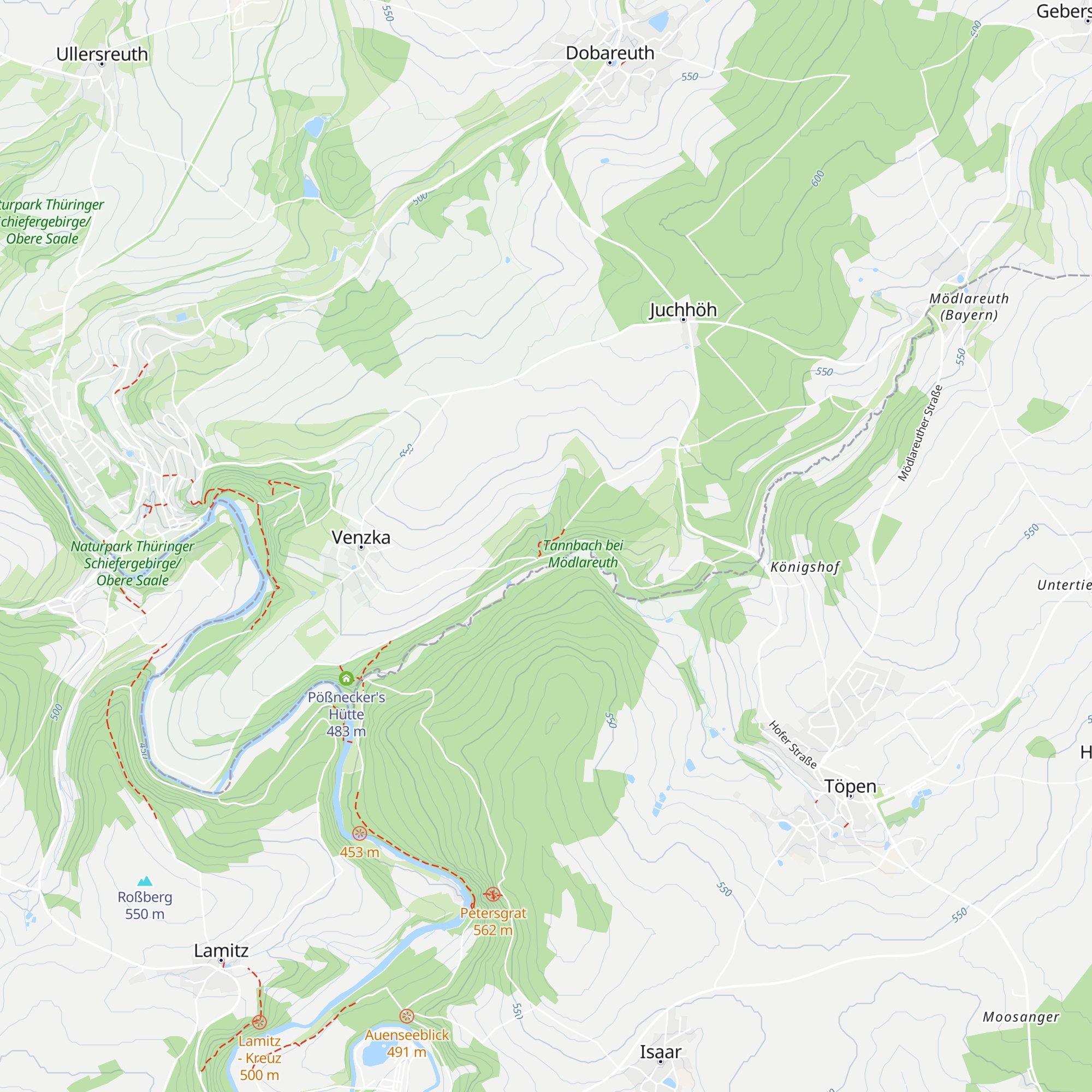 Öhninger Hütte map