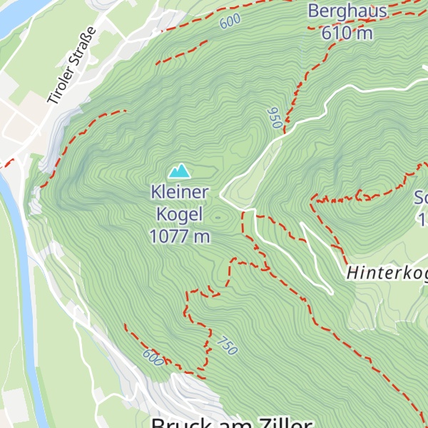 Map of Spitzerköpfel