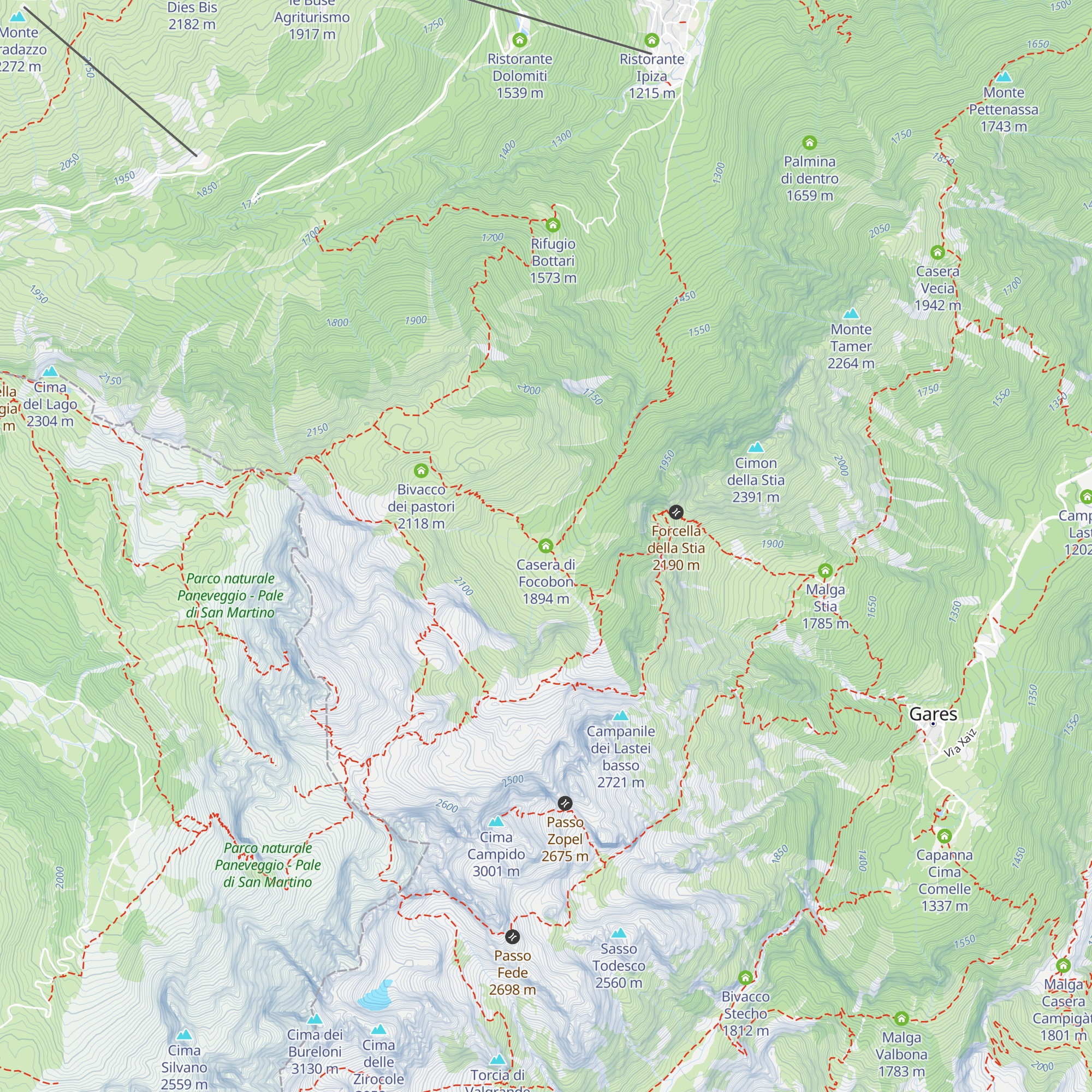 Casera di Focobon map