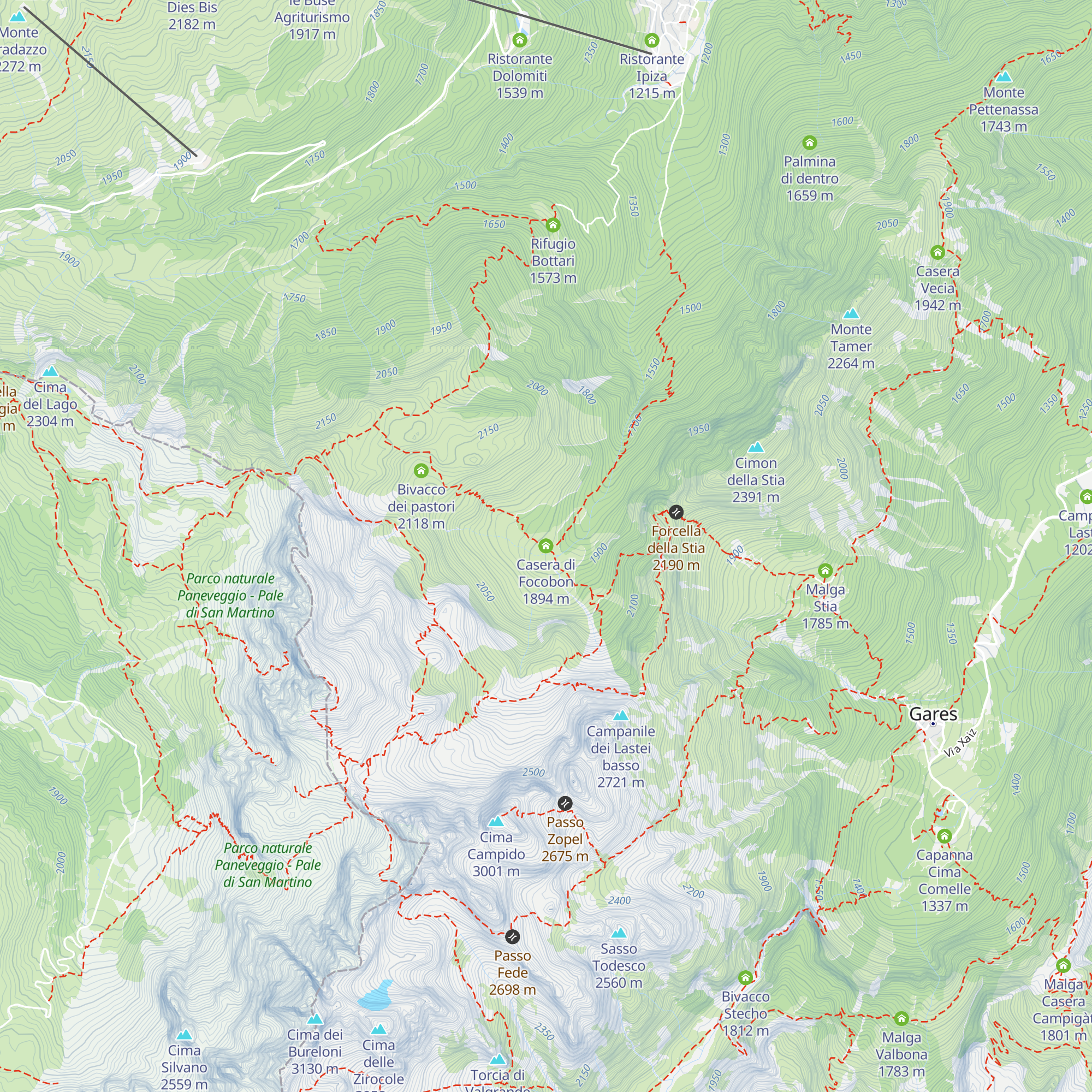 Casera di Focobon map