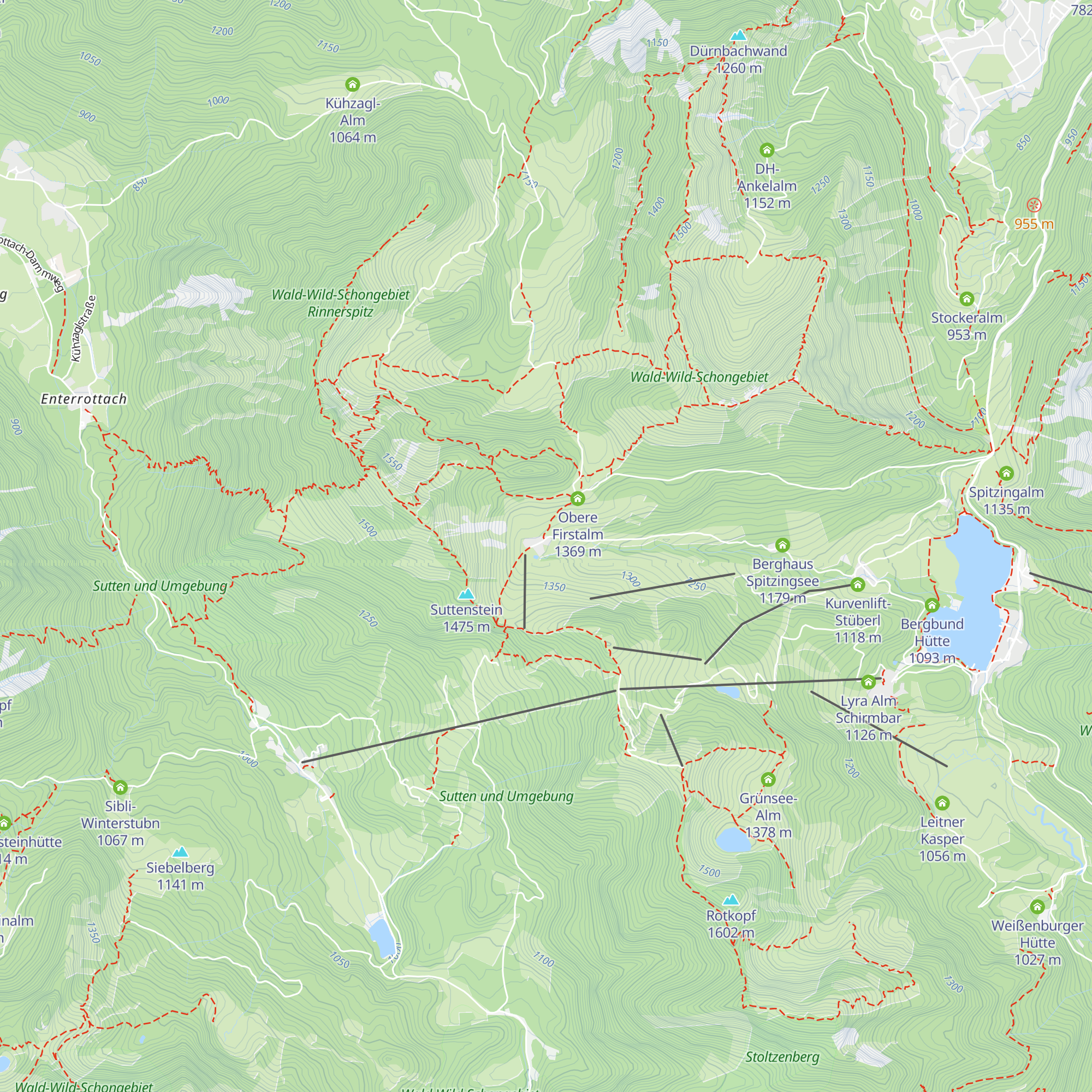 Untere Firstalm map