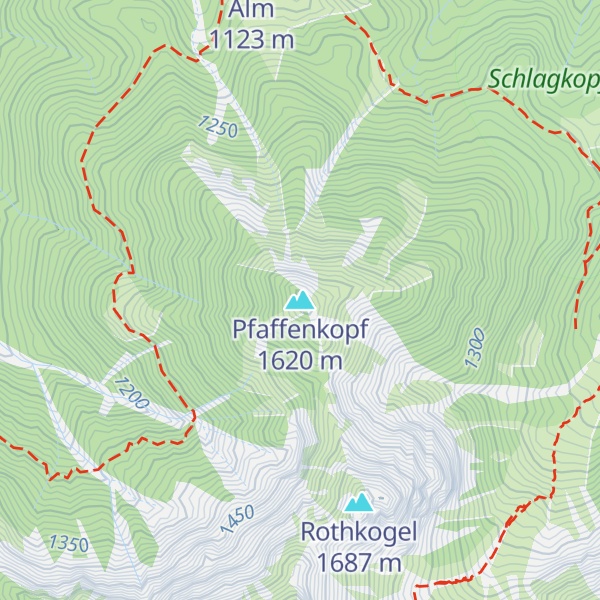 Map of Pfaffenkopf