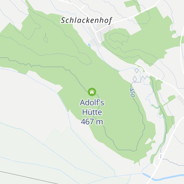 Map of Adolf's Hütte