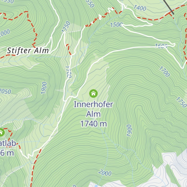 Map of Innerhofer Alm