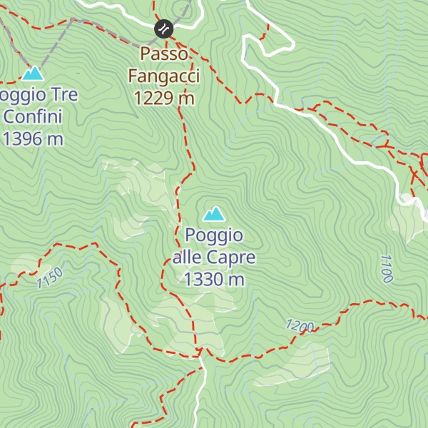 Map of Poggio alle Capre