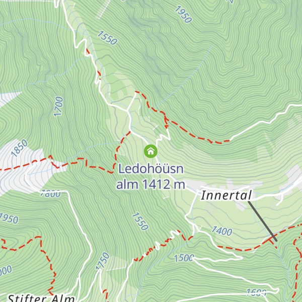 Map of Schnaidaleachn