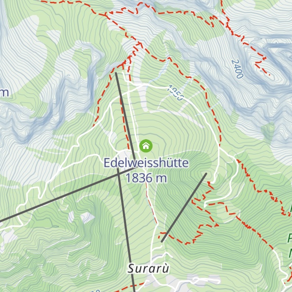 Map of Edelweisshütte