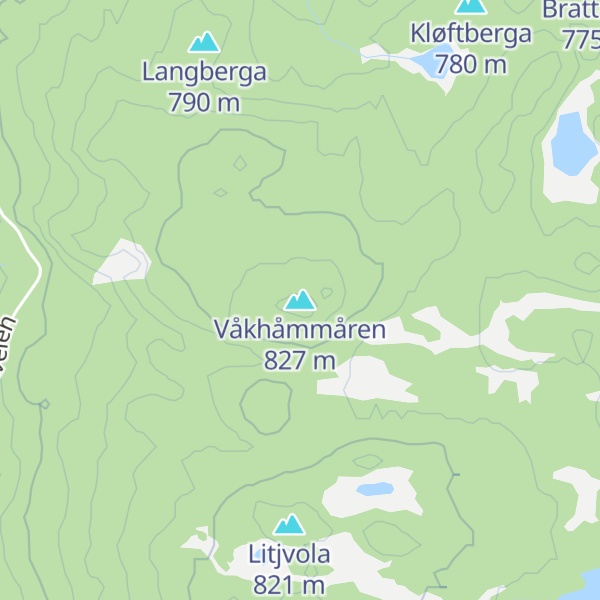 Map of Våkhåmmåren
