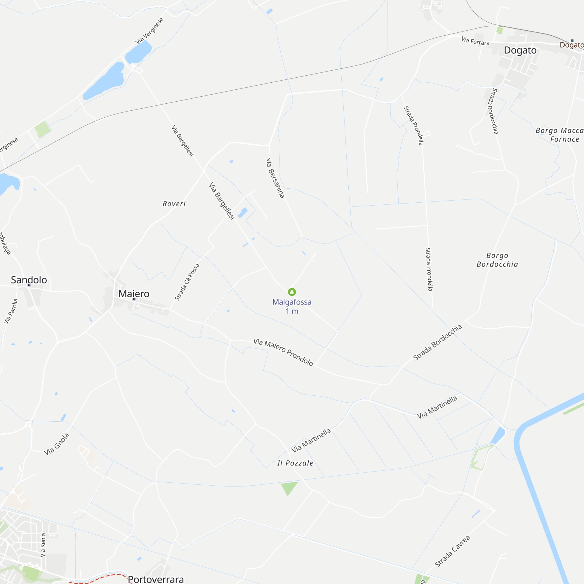 Malgafossa map