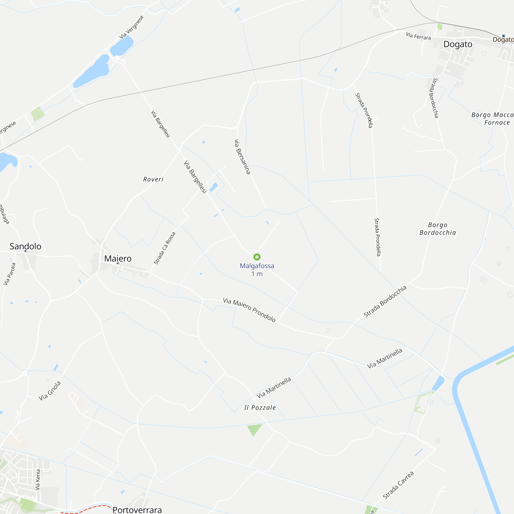 Malgafossa map