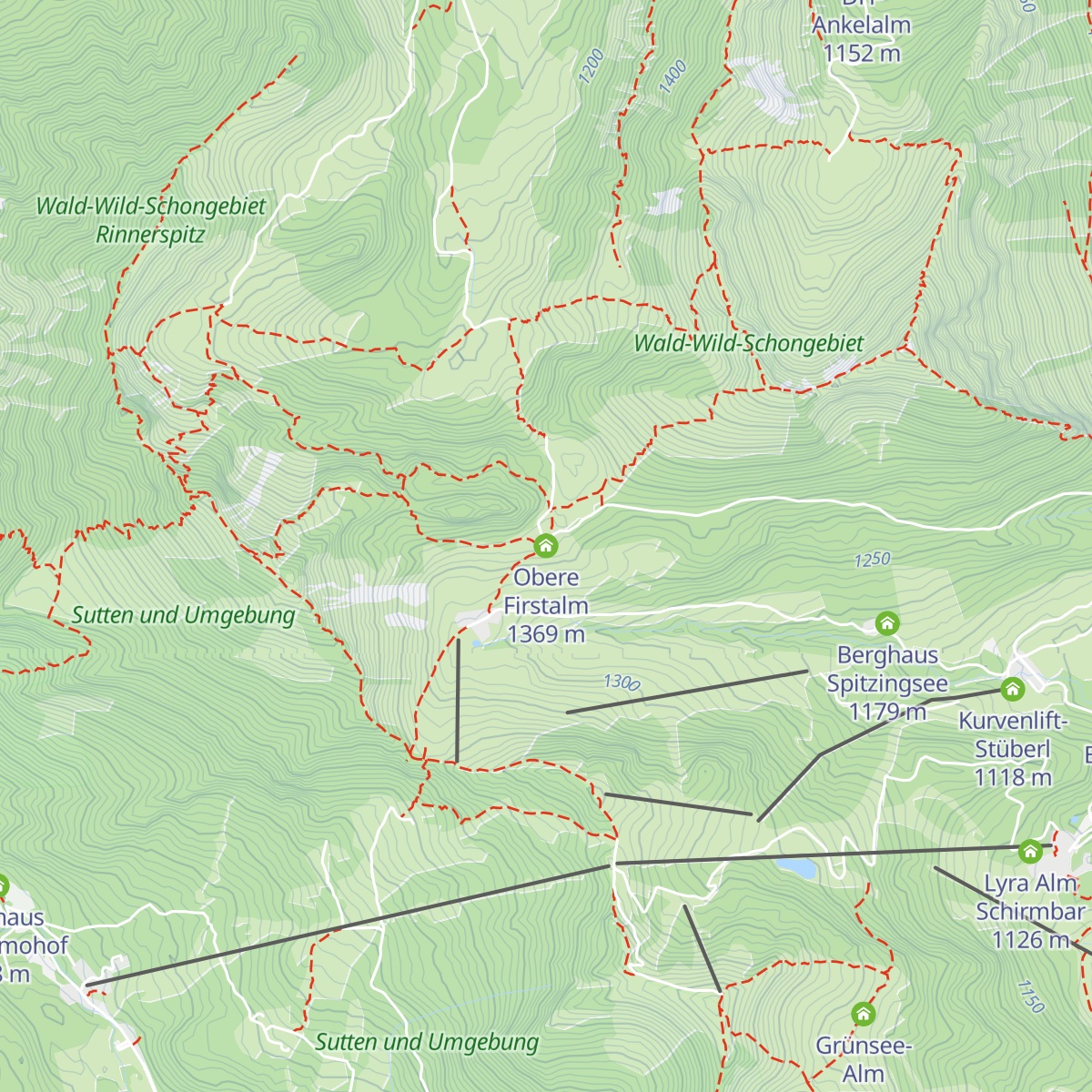 Obere Firstalm map
