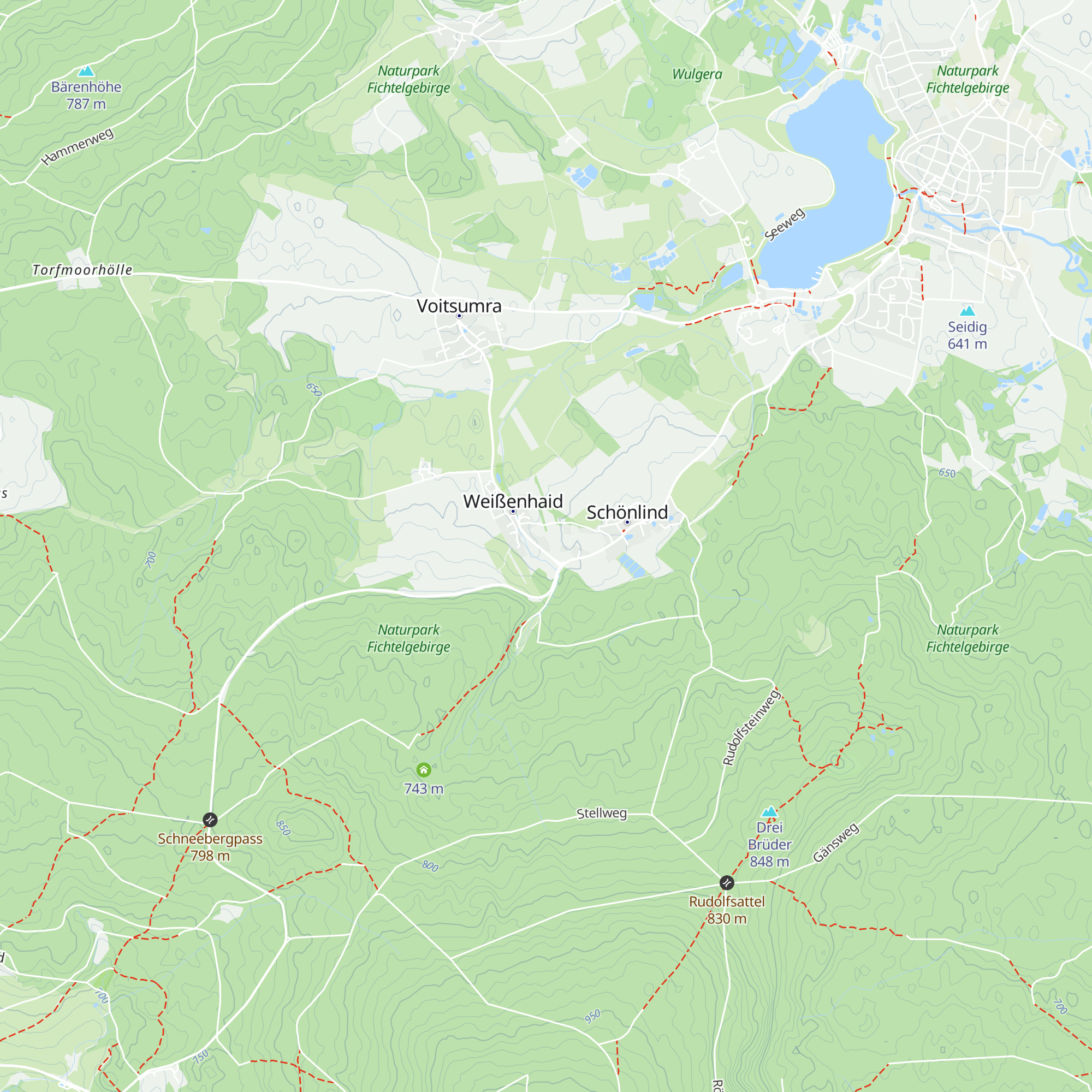 Edelweißhütte map