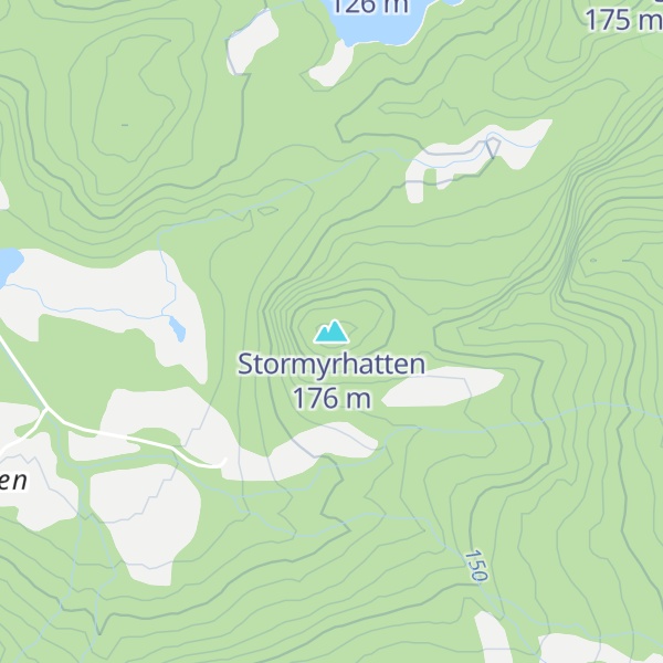 Map of Stormyrhatten