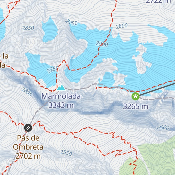 Map of Punta Rocca