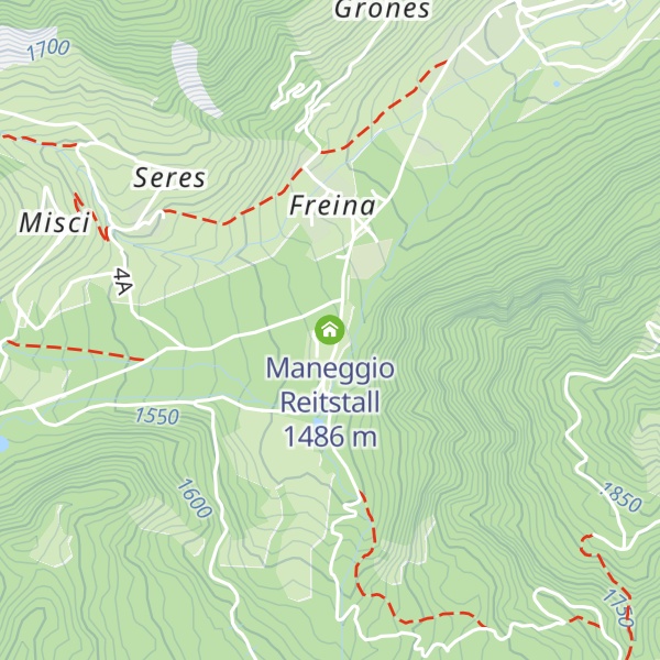 Map of Maneggio Reitstall