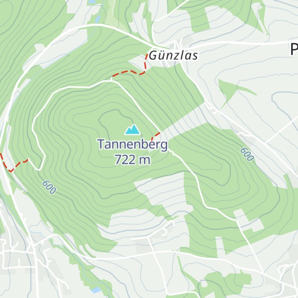 Map of Bergwachthütte