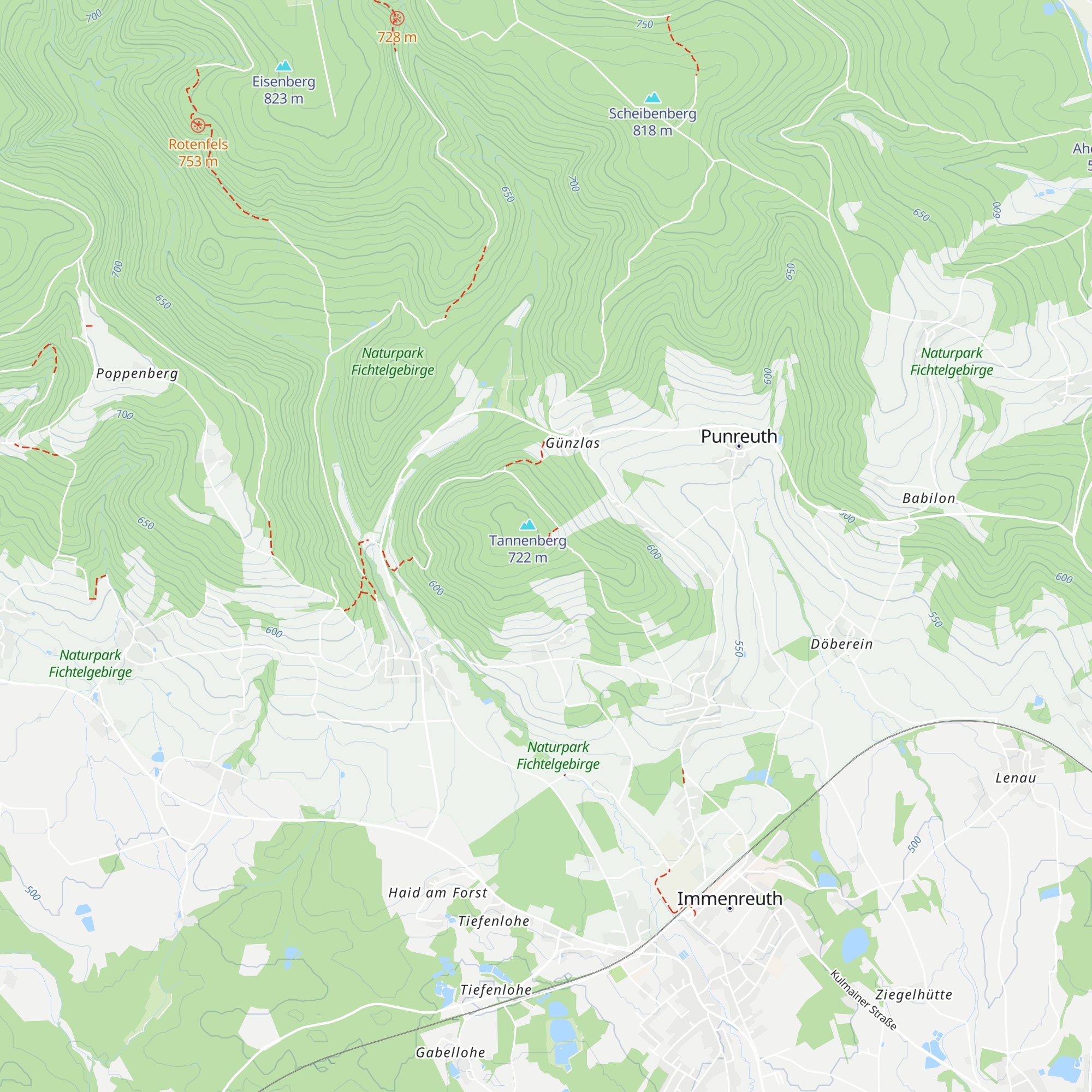 Bergwachthütte map