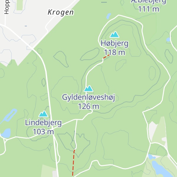 Map of Gyldenløveshøj