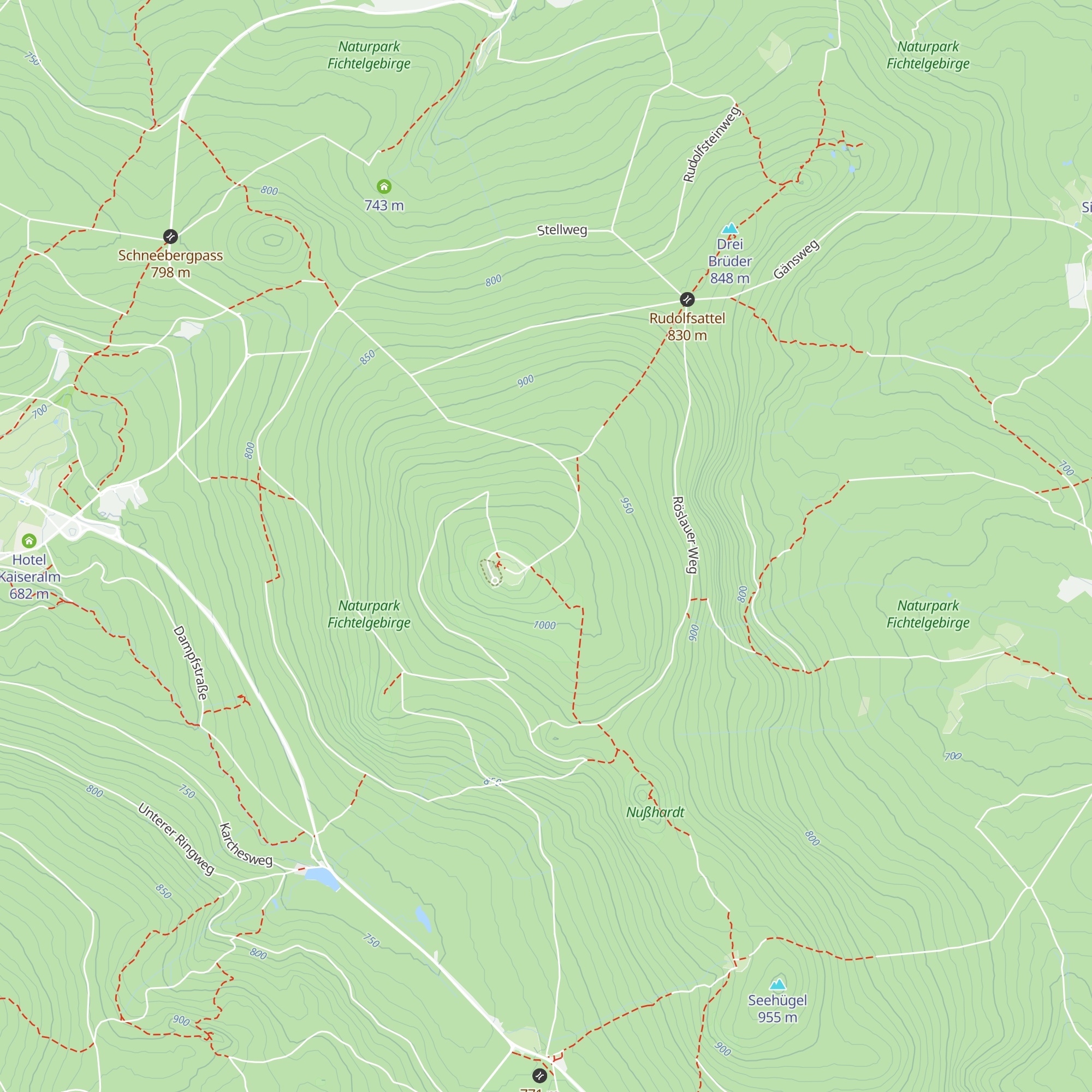 Bergwachthütte map