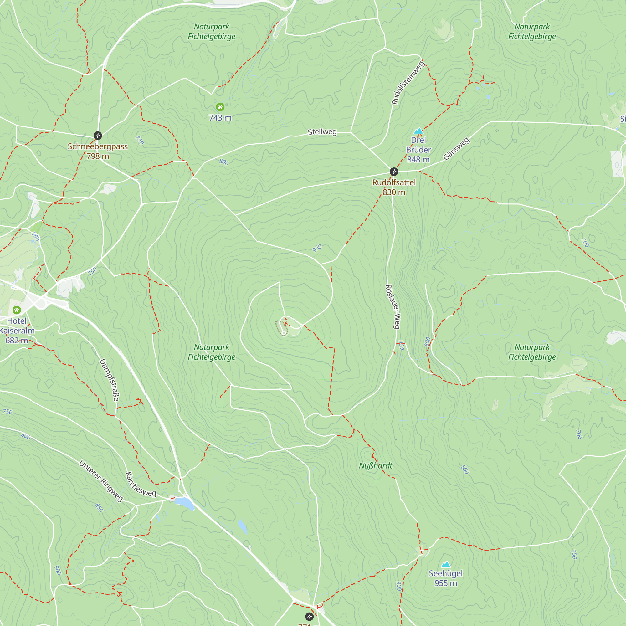 Bergwachthütte map