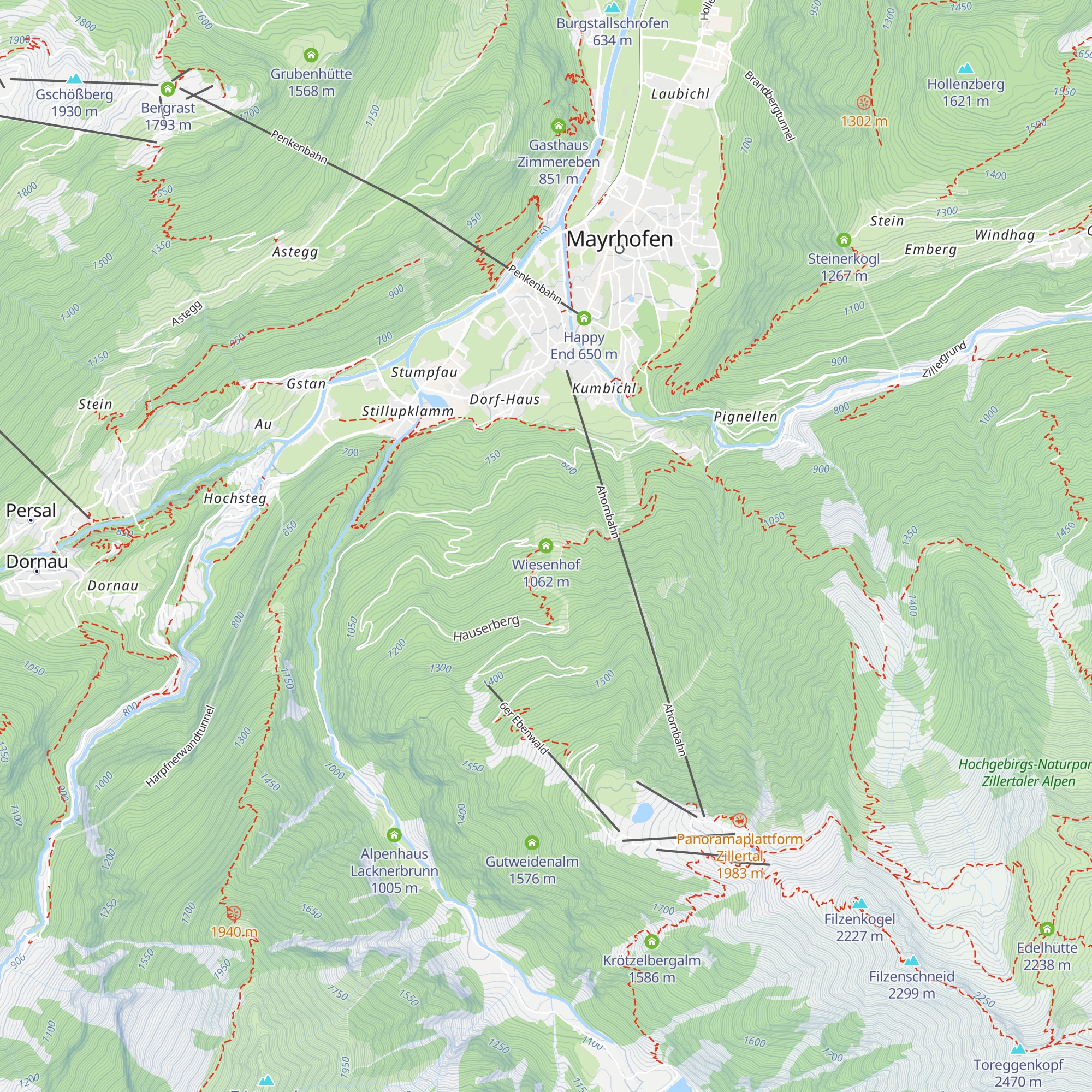 Wiesenhof map