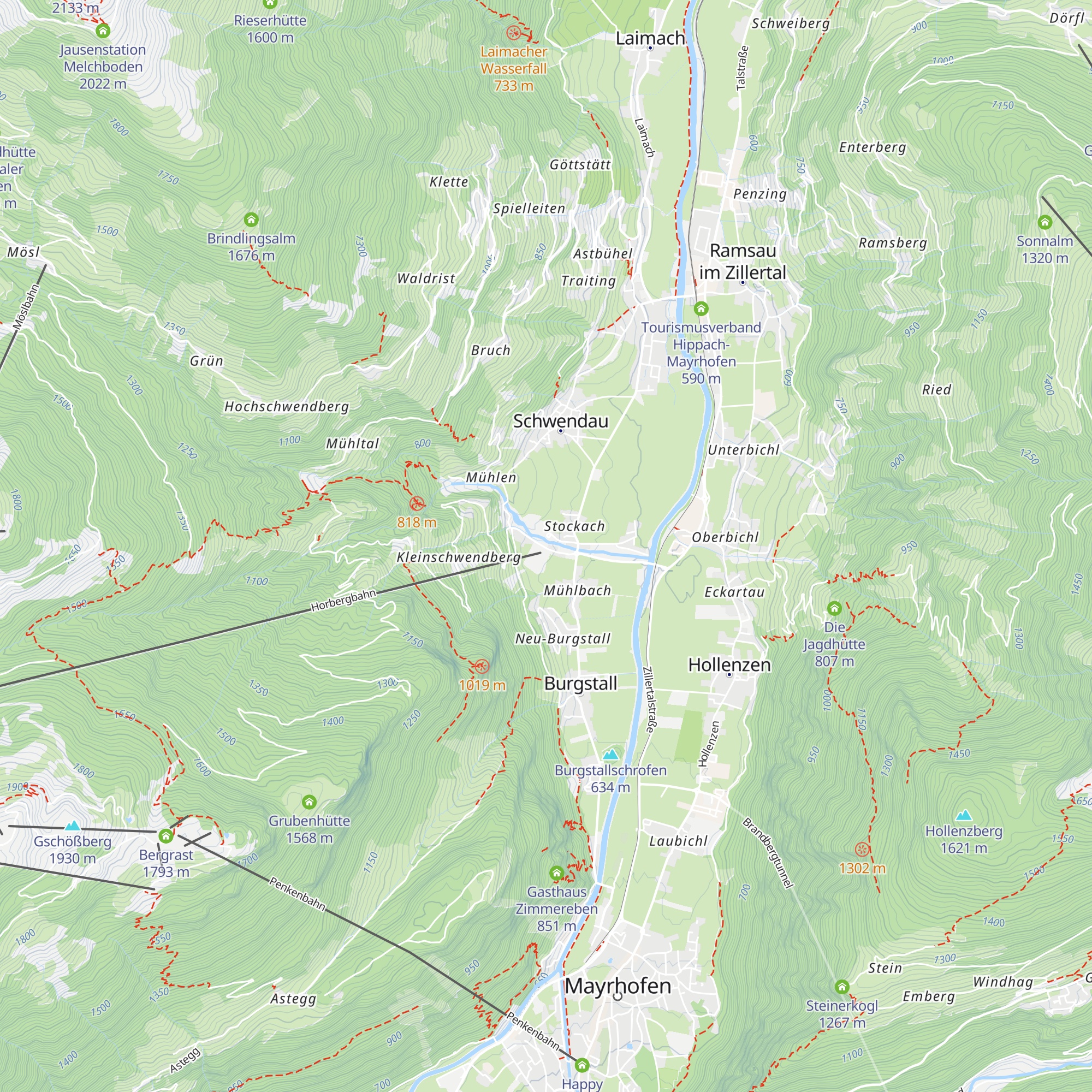 Yeti-Bar map