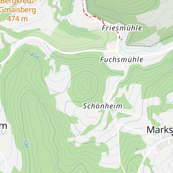 Map of Pfaffenberg