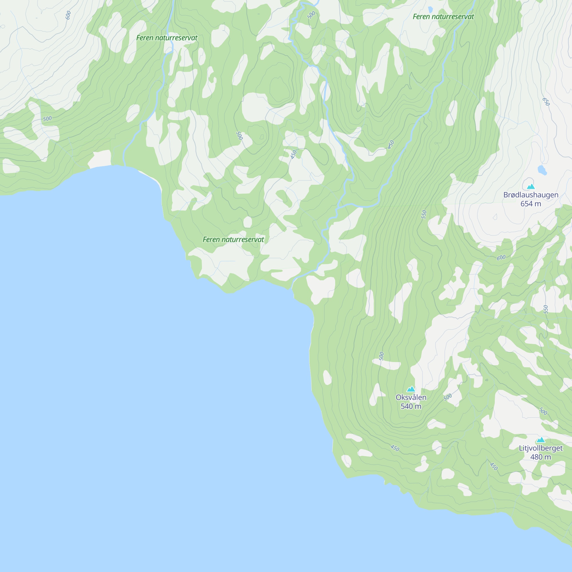 Steinsdalshytta map