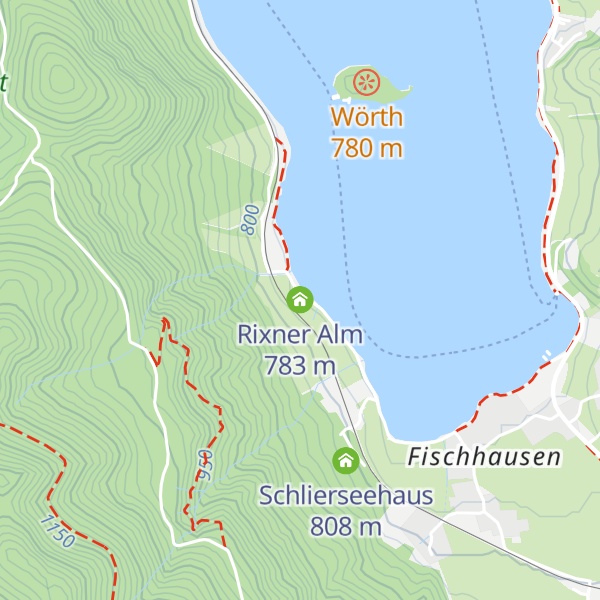 Map of Rixner Alm