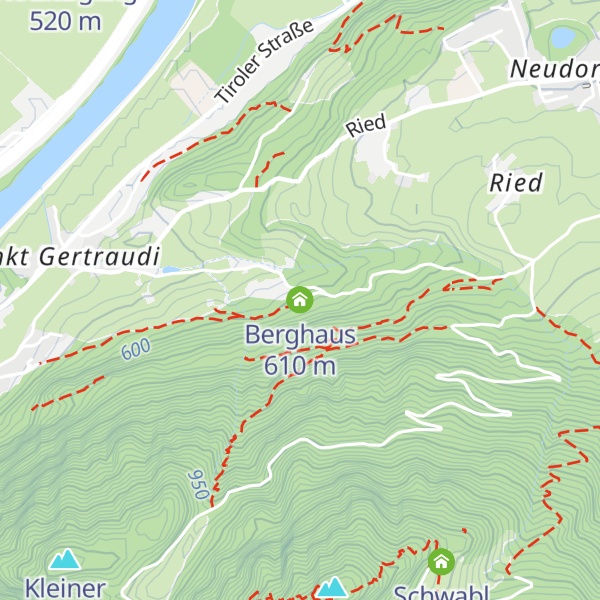 Map of Berghaus