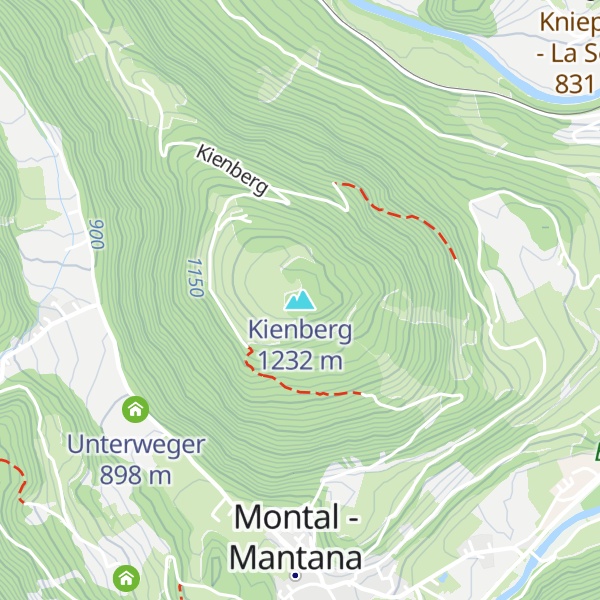 Map of Kienberg