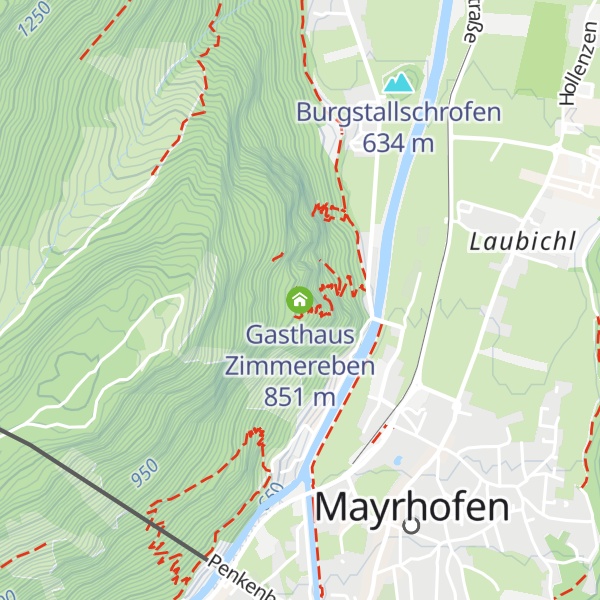 Map of Gasthaus Zimmereben