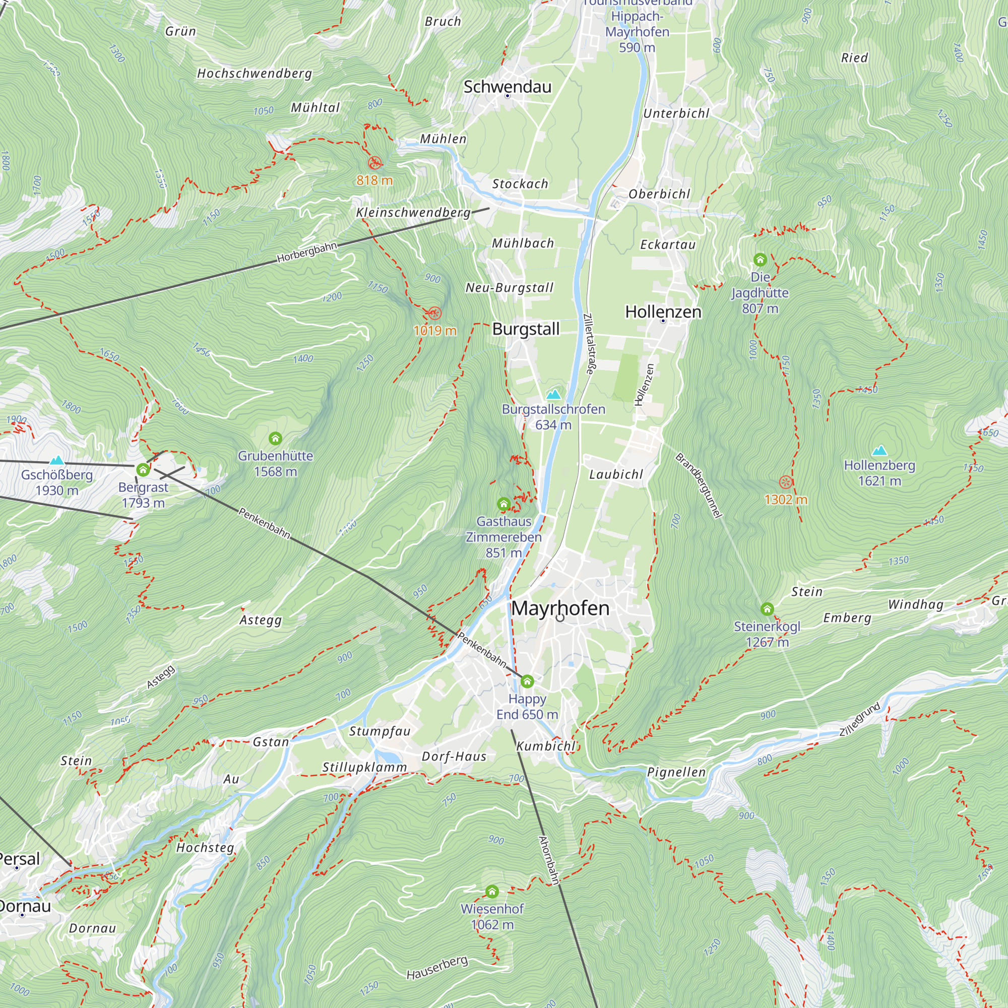 Gasthaus Zimmereben map