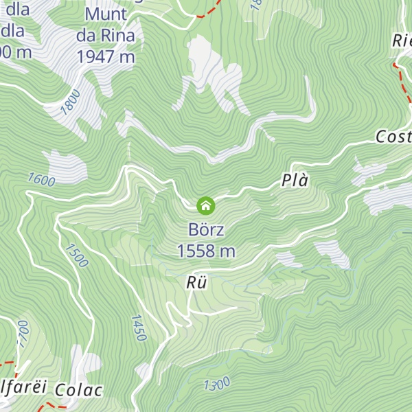 Map of Börz