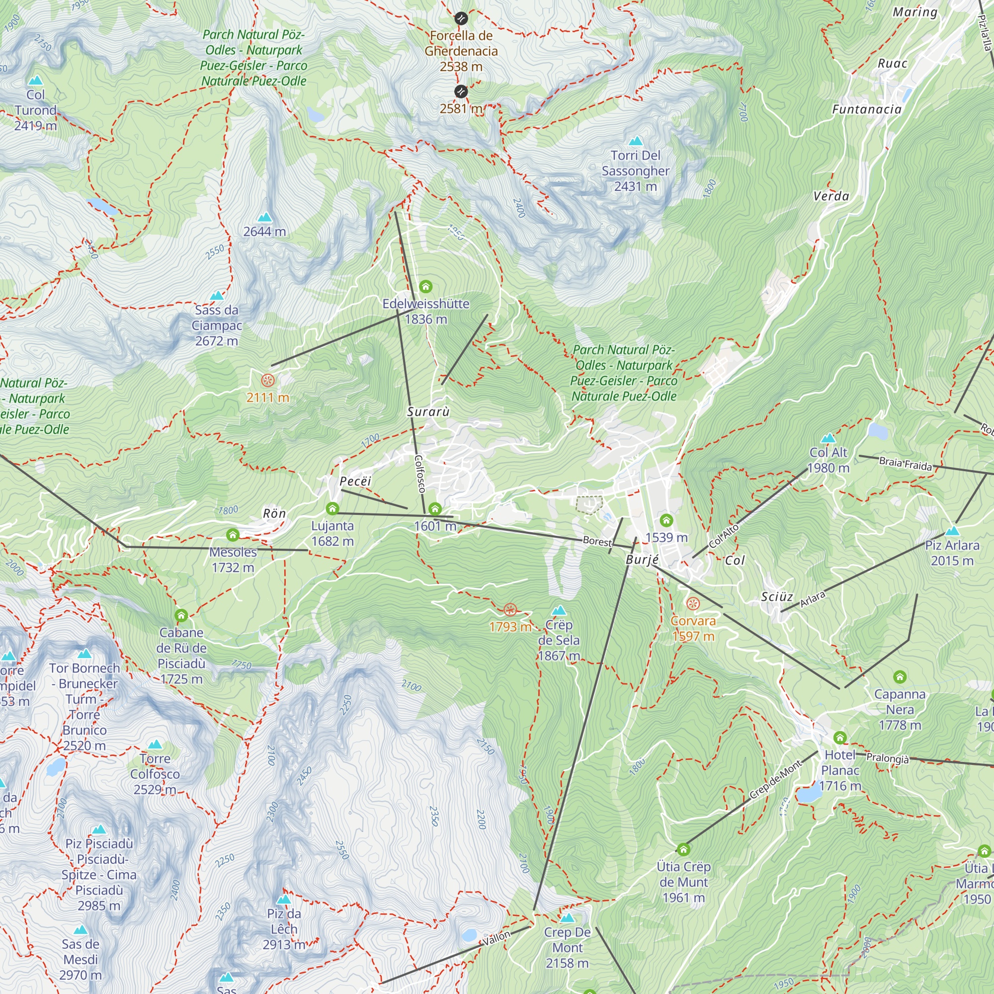 Residence Elisa map