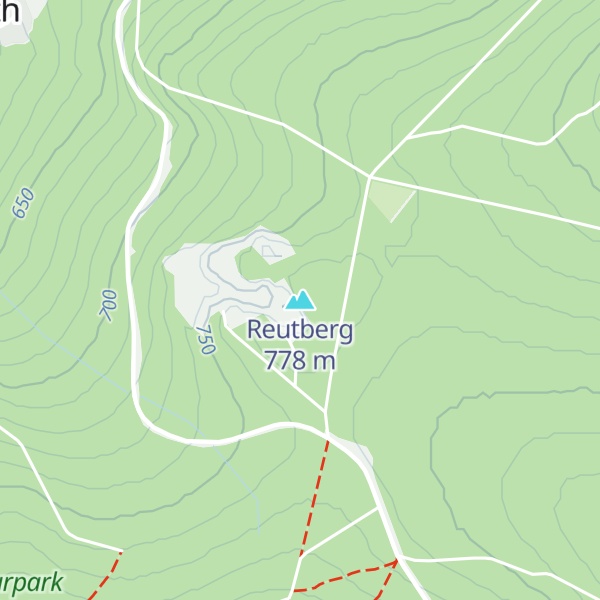 Map of Reutberg