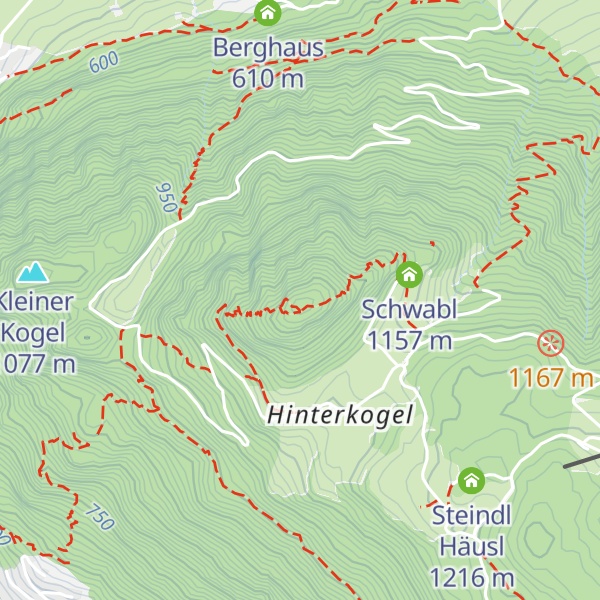 Map of Reither Kogel