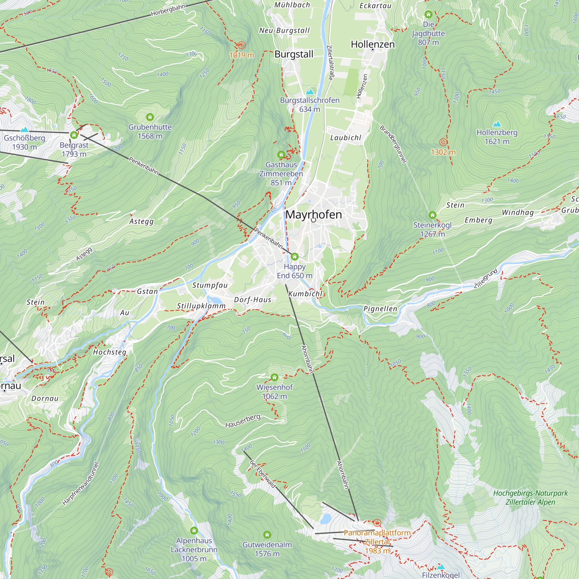 Stoaner's Bienenhäusl map