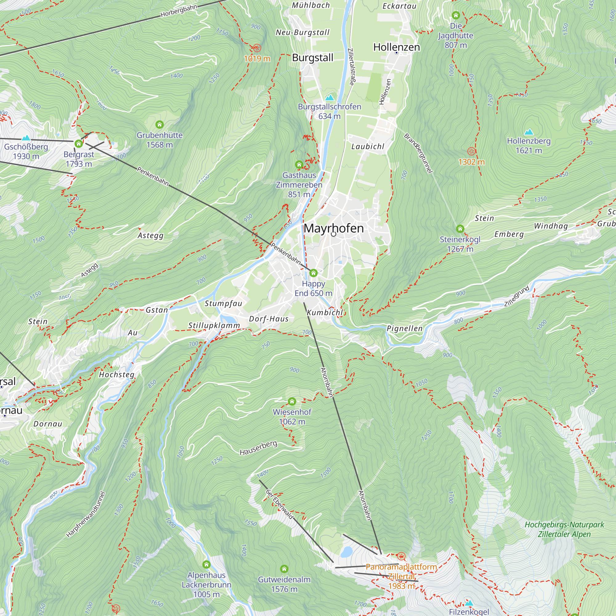 Stoaner's Bienenhäusl map