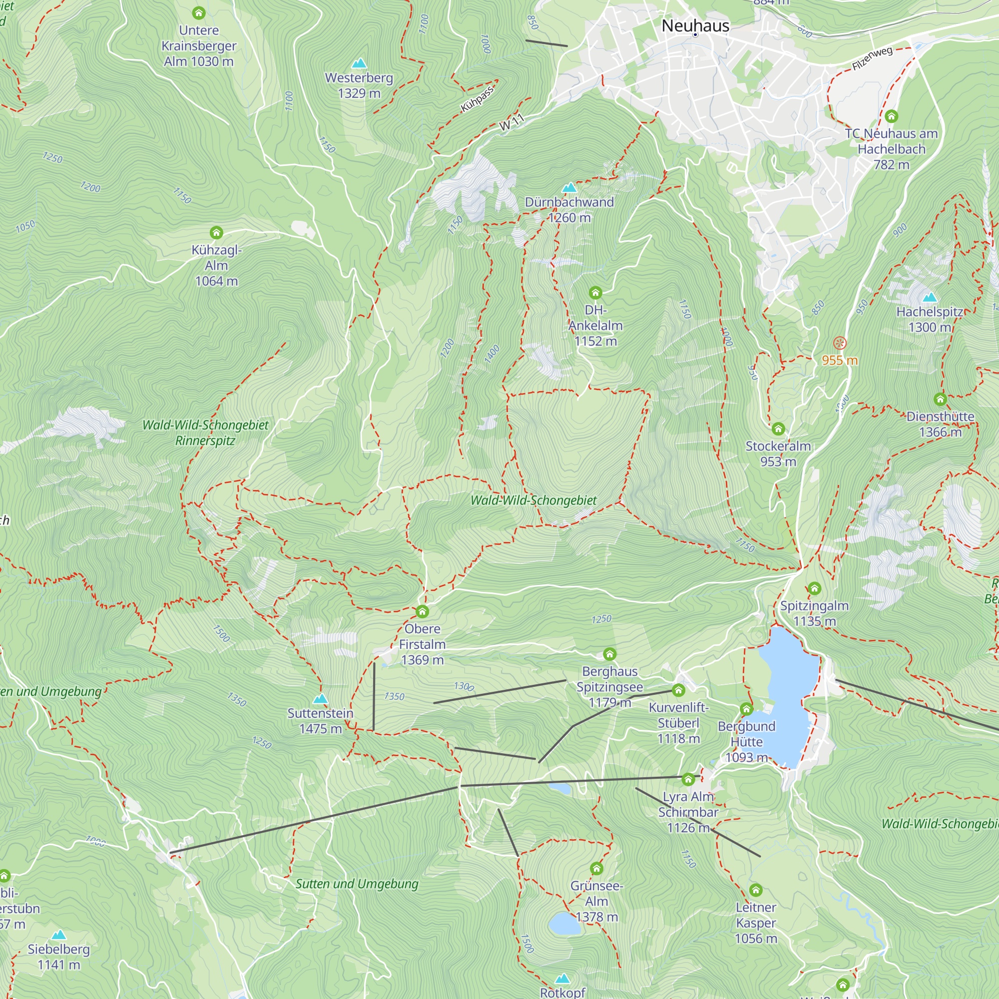 SCA map