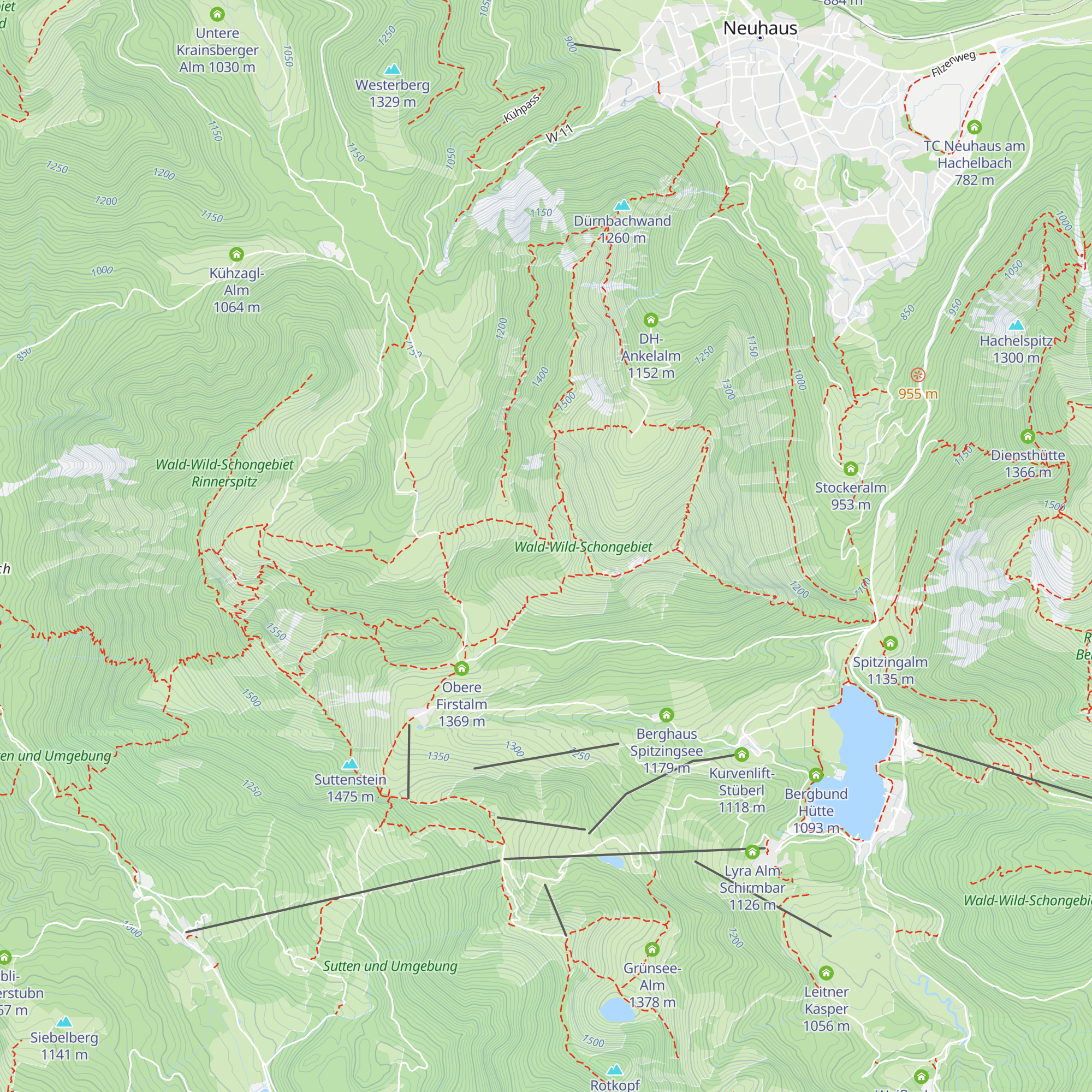 SCA map