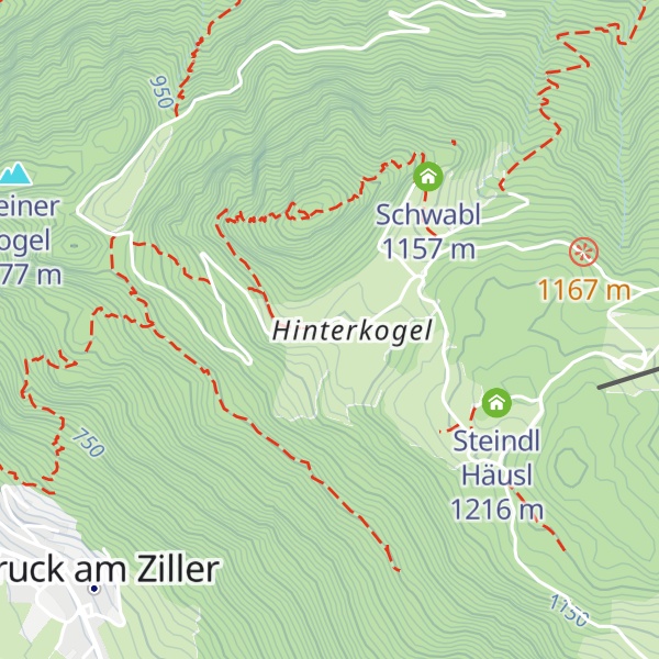 Map of Hinterkogel